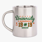 Кружка металлическая