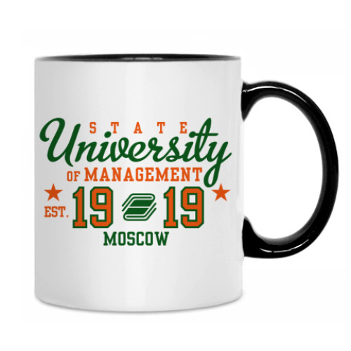 Кружка с принтом Университет управления