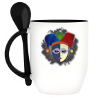 Кружка с ложкой