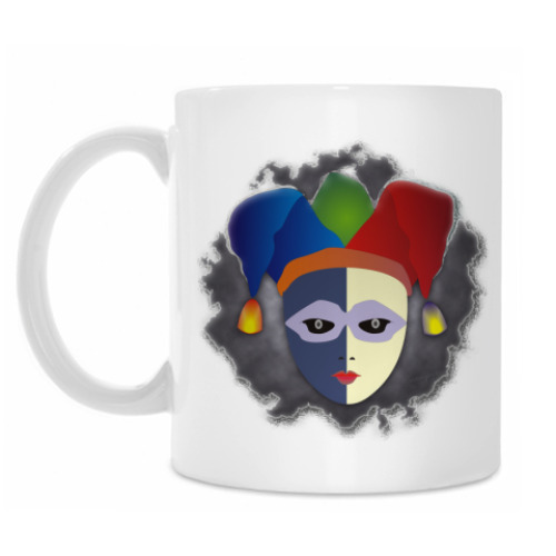 Кружка с принтом ~ Чёрный Паяц ~