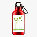 Металлическая бутылка 400 мл UV-DTF