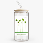 Банка с бамбуковой крышкой