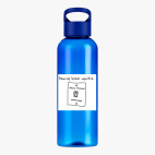 Прозрачная спортивная бутылка