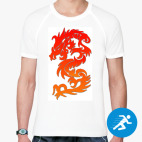 Мужская спортивная футболка