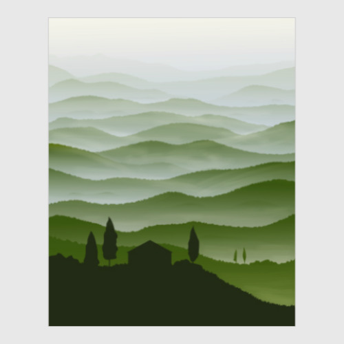 Постер с принтом Италия (путешествия)