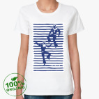 Женская футболка органик