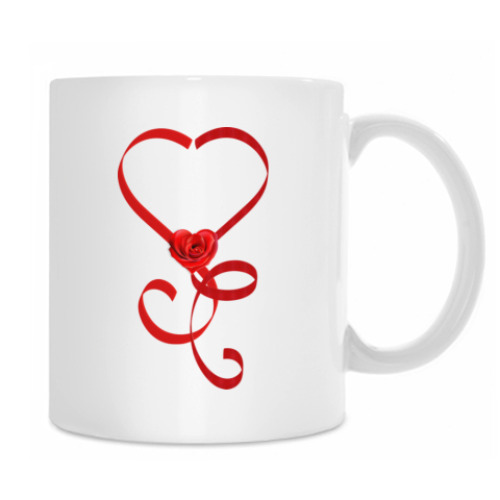 Кружка с принтом I love you