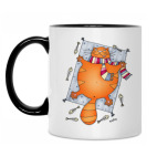 Кружка двухцветная