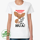 Женская футболка органик