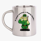 Кружка металлическая