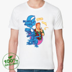 Мужская футболка органик