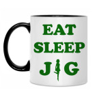 Кружка двухцветная