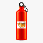 Металлическая бутылка 700 мл UV-DTF