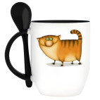 Кружка с ложкой