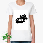 Женская футболка органик