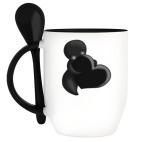 Кружка с ложкой