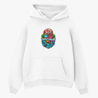 Толстовка худи оверсайз