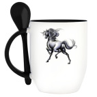 Кружка с ложкой