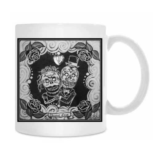 Кружка с принтом Eternal Love