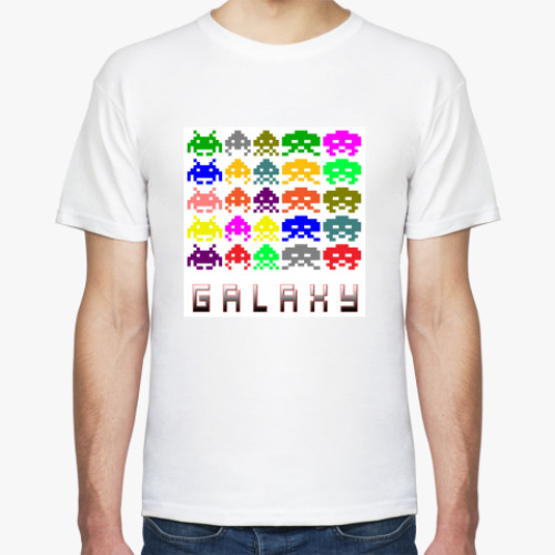 Футболка с принтом Galaxy