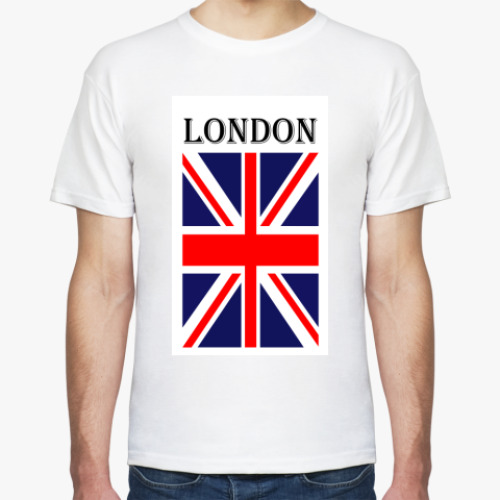 Футболка с принтом London