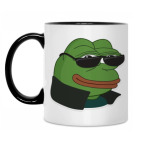 Кружка двухцветная