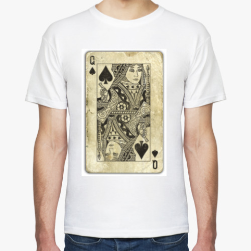 Футболка с принтом Пиковая дама