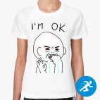 Женская спортивная футболка