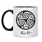 Кружка двухцветная