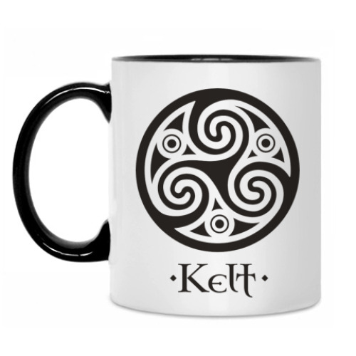 Кружка с принтом Triskel