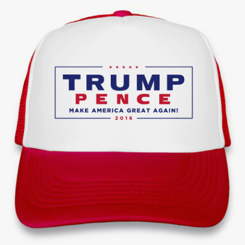 Кепка-тракер с принтом TRUMP Pence