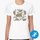 Женская спортивная футболка