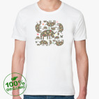 Мужская футболка органик