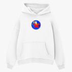 Толстовка худи оверсайз