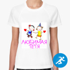 Женская спортивная футболка