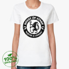 Женская футболка органик