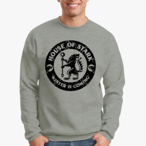Свитшот с принтом Игра престолов.Старки