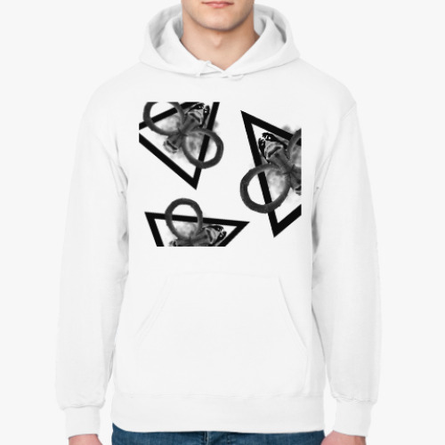 Толстовка худи с принтом Velvet Pin - Dark W