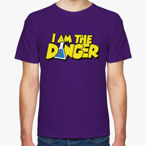 Футболка с принтом I am the danger