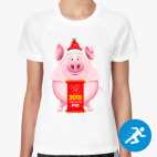 Женская спортивная футболка