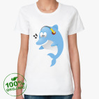 Женская футболка органик