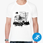 Мужская спортивная футболка