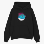 Толстовка худи оверсайз