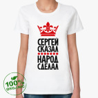 Женская футболка органик