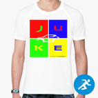 Мужская спортивная футболка