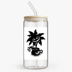 Банка с бамбуковой крышкой