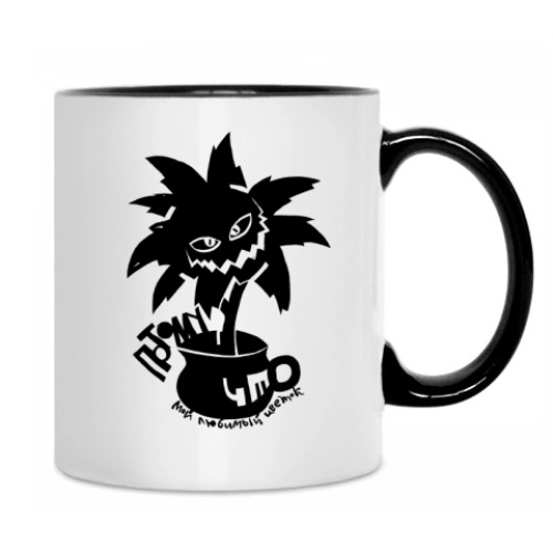 Кружка с принтом Потомучто