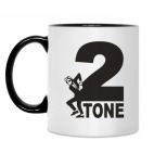 Кружка двухцветная