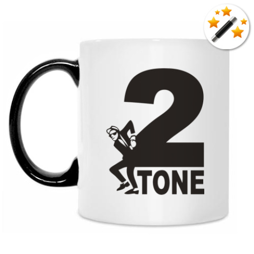 Кружка-хамелеон с принтом Ска