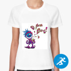 Женская спортивная футболка